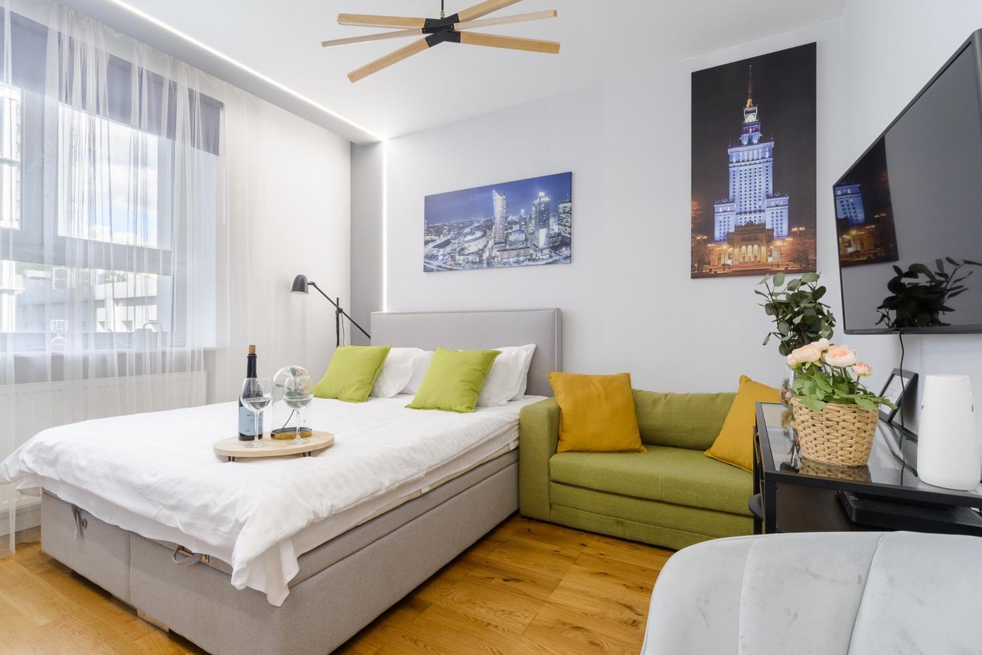 Lumina Design Studios With Beautiful View Warsaw Exterior photo